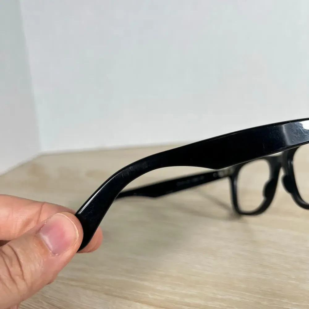 Ray-Ban RB2140 901 Wayfarer Sunglasses Polished Black FRAMES ONLY 50-22 Italy